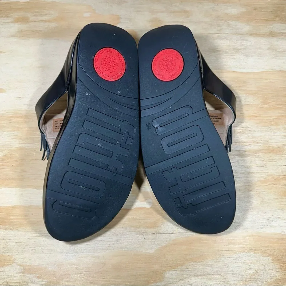 Fitflop Black Platform Sandals Women’s Size 9